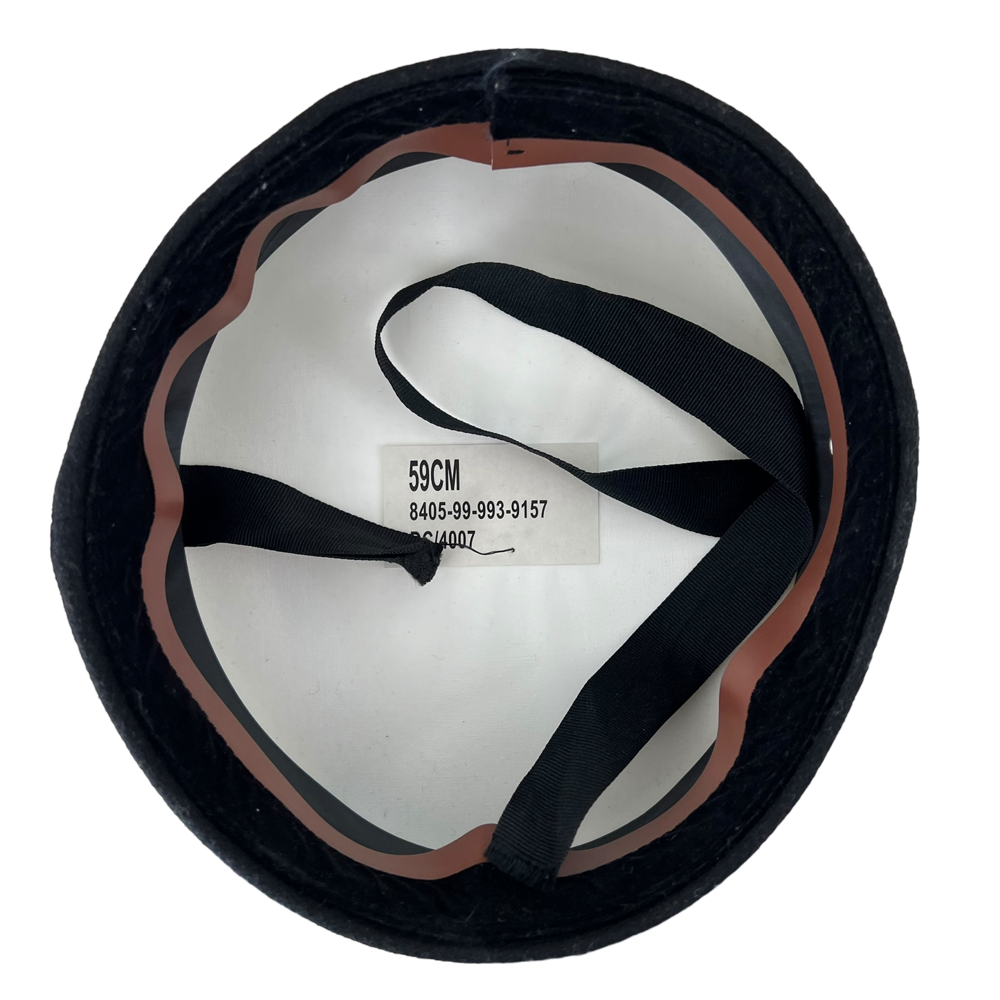 British Royal Navy Sailor's "Pork Pie" Hat - Large 59cm