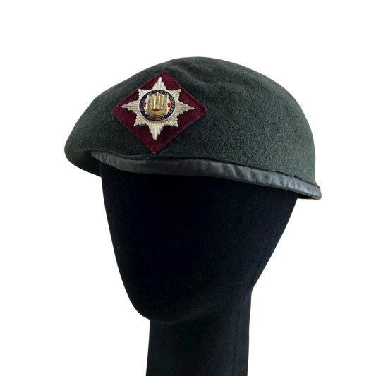 British Army Green Beret w/ Badge - Royal Dragoon Guards - Medium