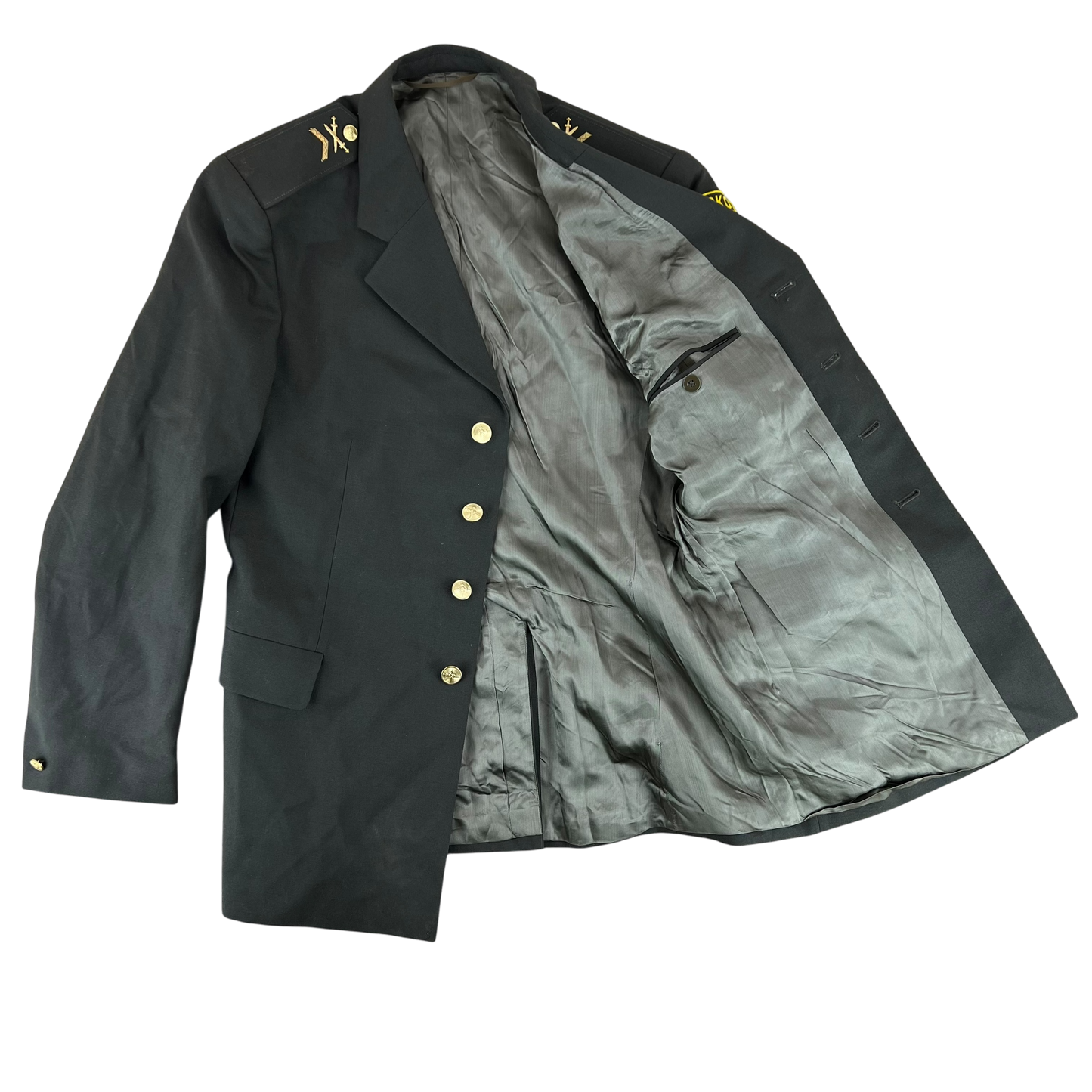 Slovak Army M97 Olive Green Dress Jacket w/ Patch -