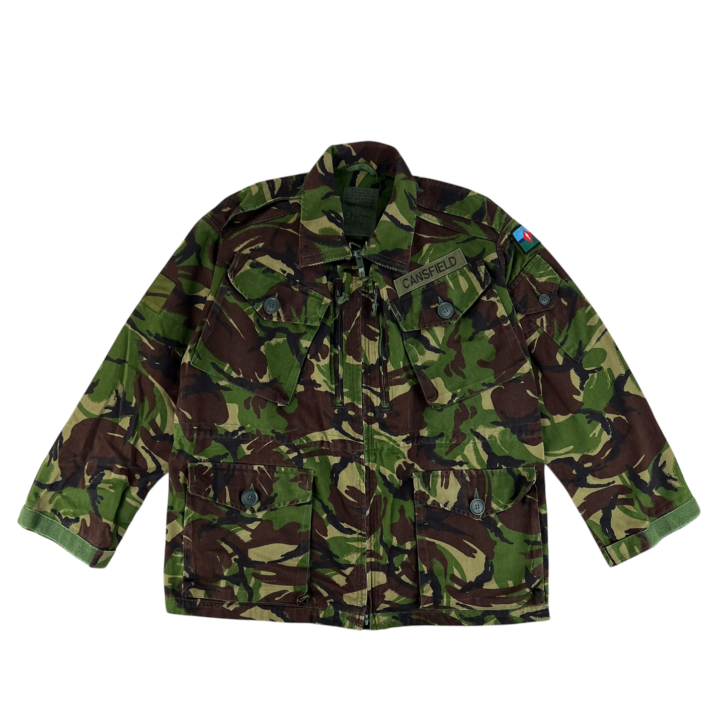 British Army 84 Pattern Woodland DPM Camo Combat Smock - Large 170/112