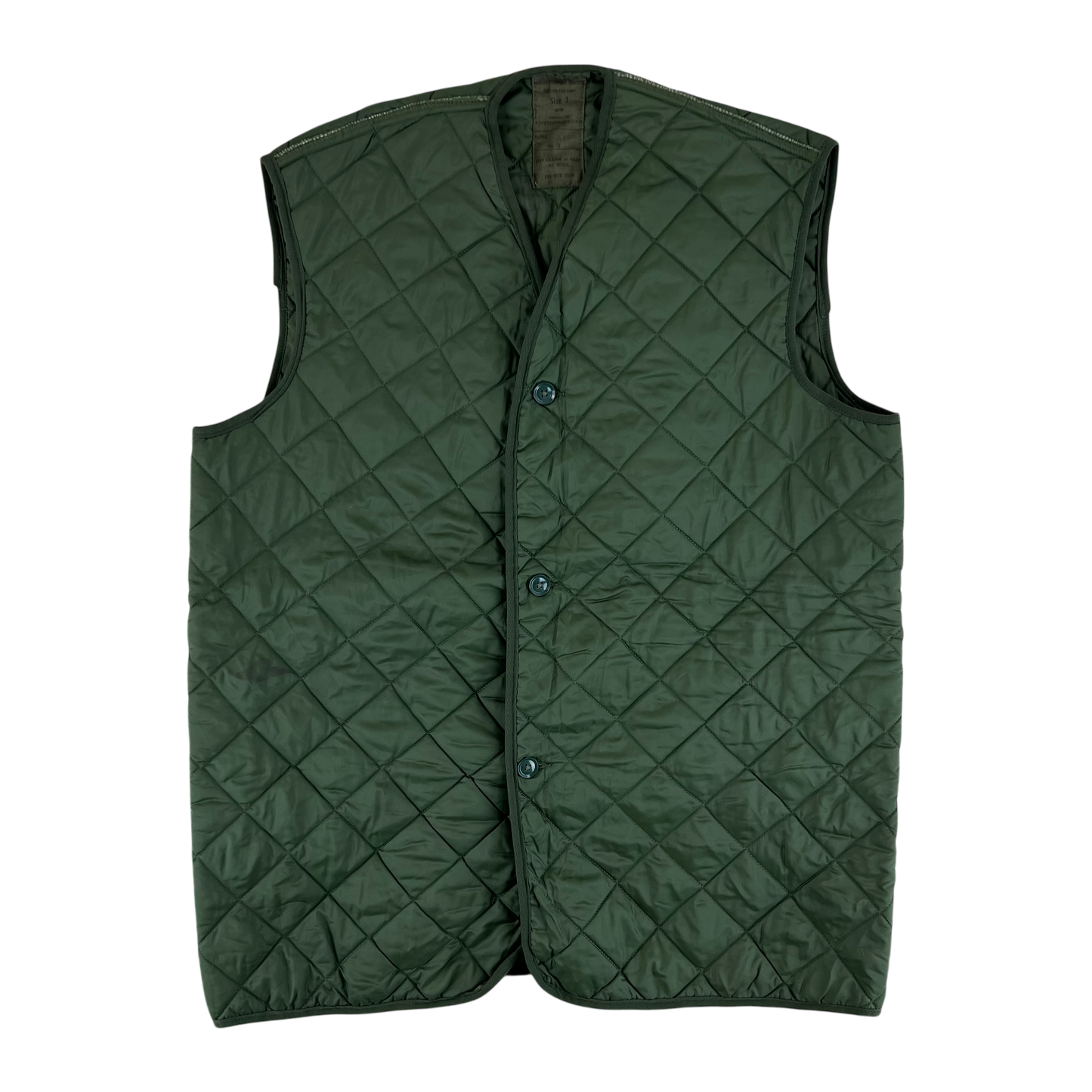 British Army Cold Weather Jacket Gilet Liner - Large SIZE 3