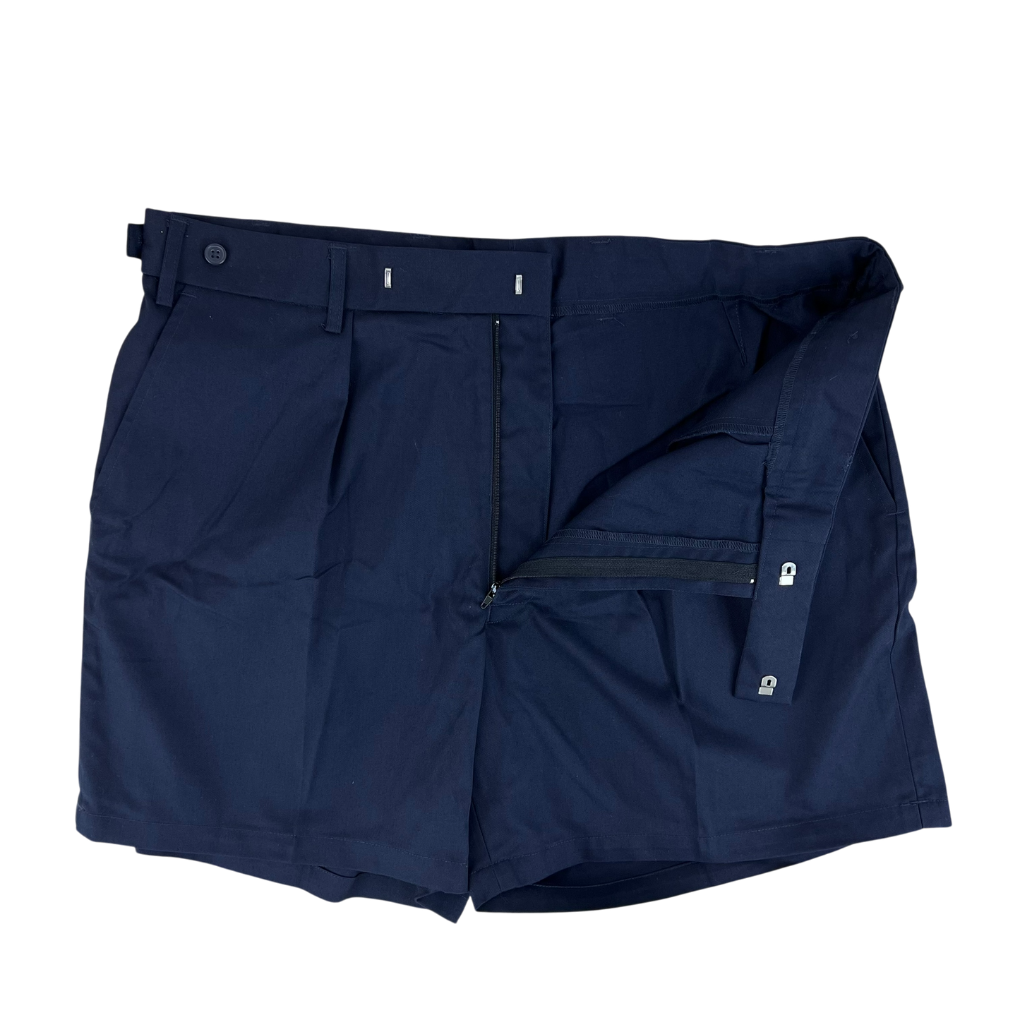 British Army / Tri-Services Navy Blue PTI Shorts - W37