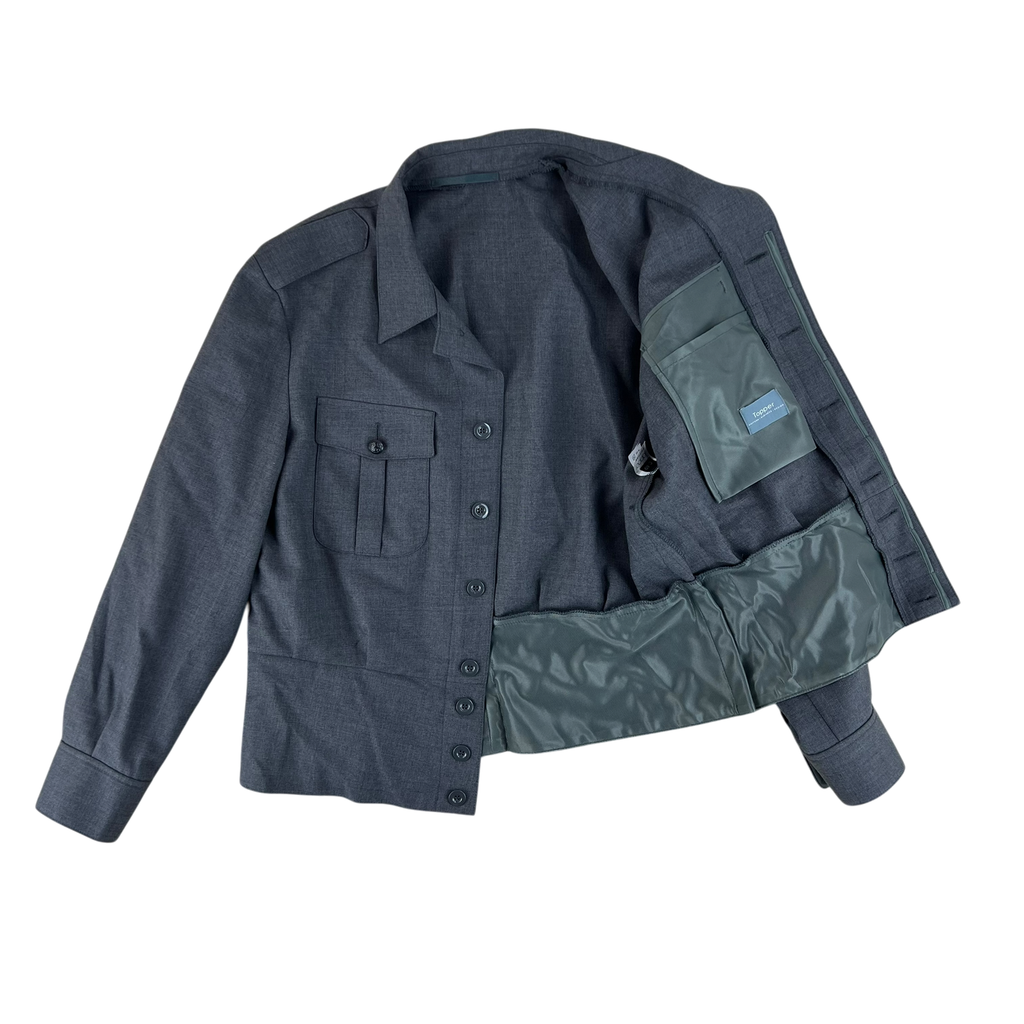 Finnish Army M83 Grey Ike Jacket - Medium