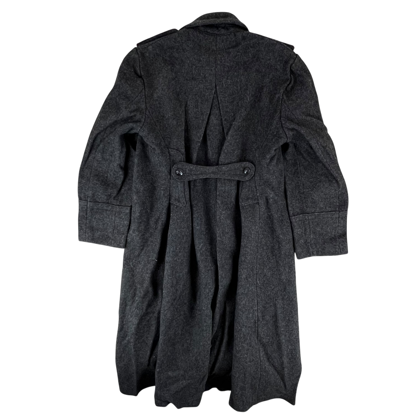Bulgarian People's Army Grey Wool Greatcoat - Medium