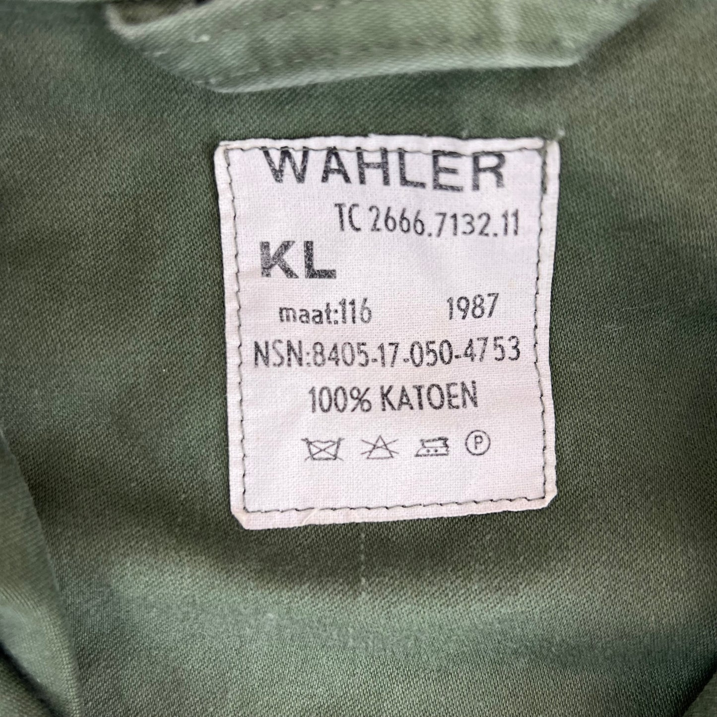Dutch Army Field Shirt Jacket Green Long Sleeve - X Large