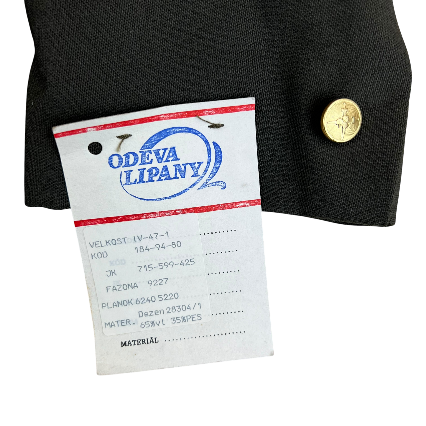 Slovak Army M97 Olive Green Dress Jacket - Medium