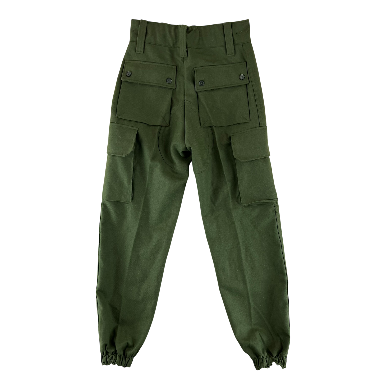 Spanish Army 80s Womens Winter Wool Blend Field Trousers -