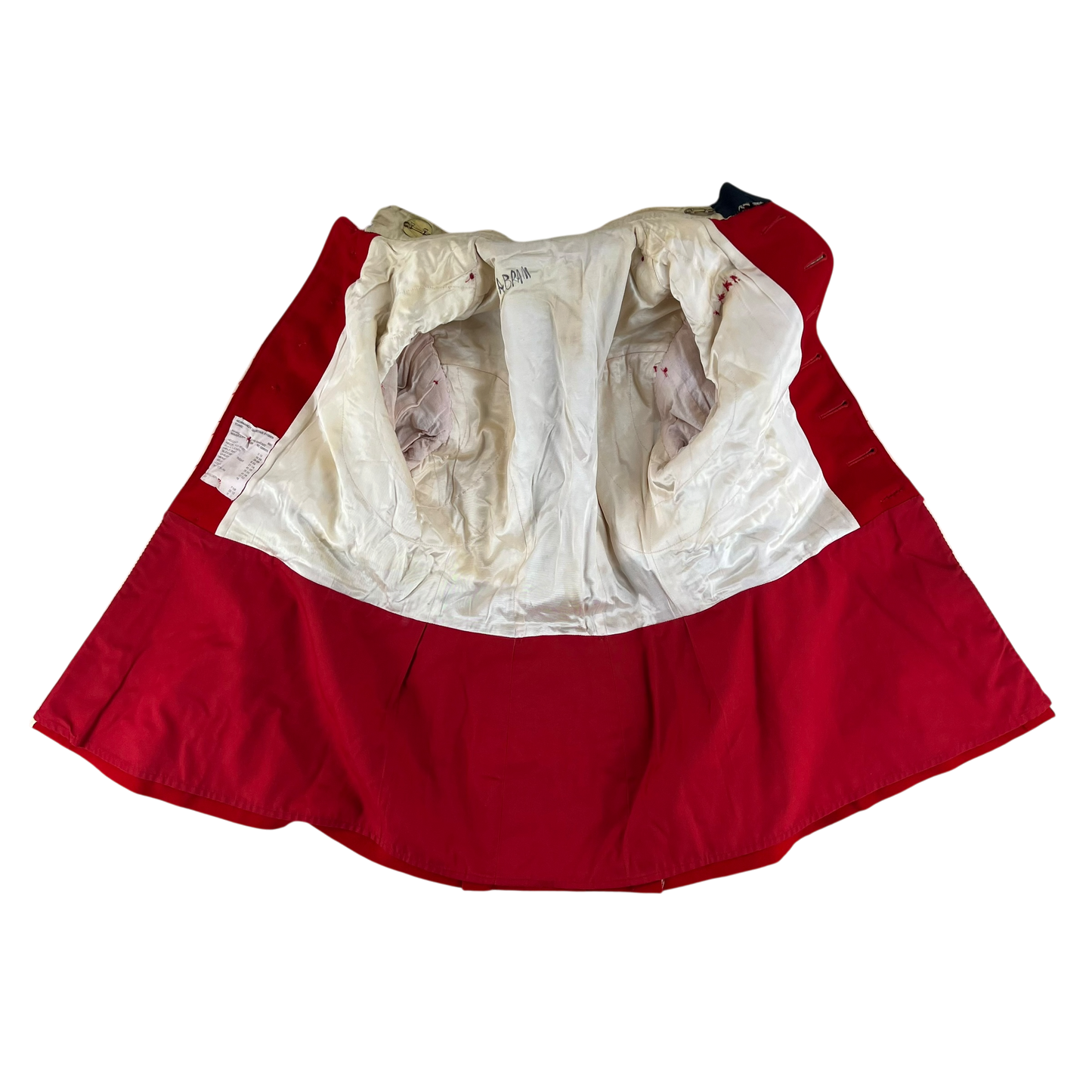 British Army Red Tunic Jacket - Queen's Division Normandy Band - Medium