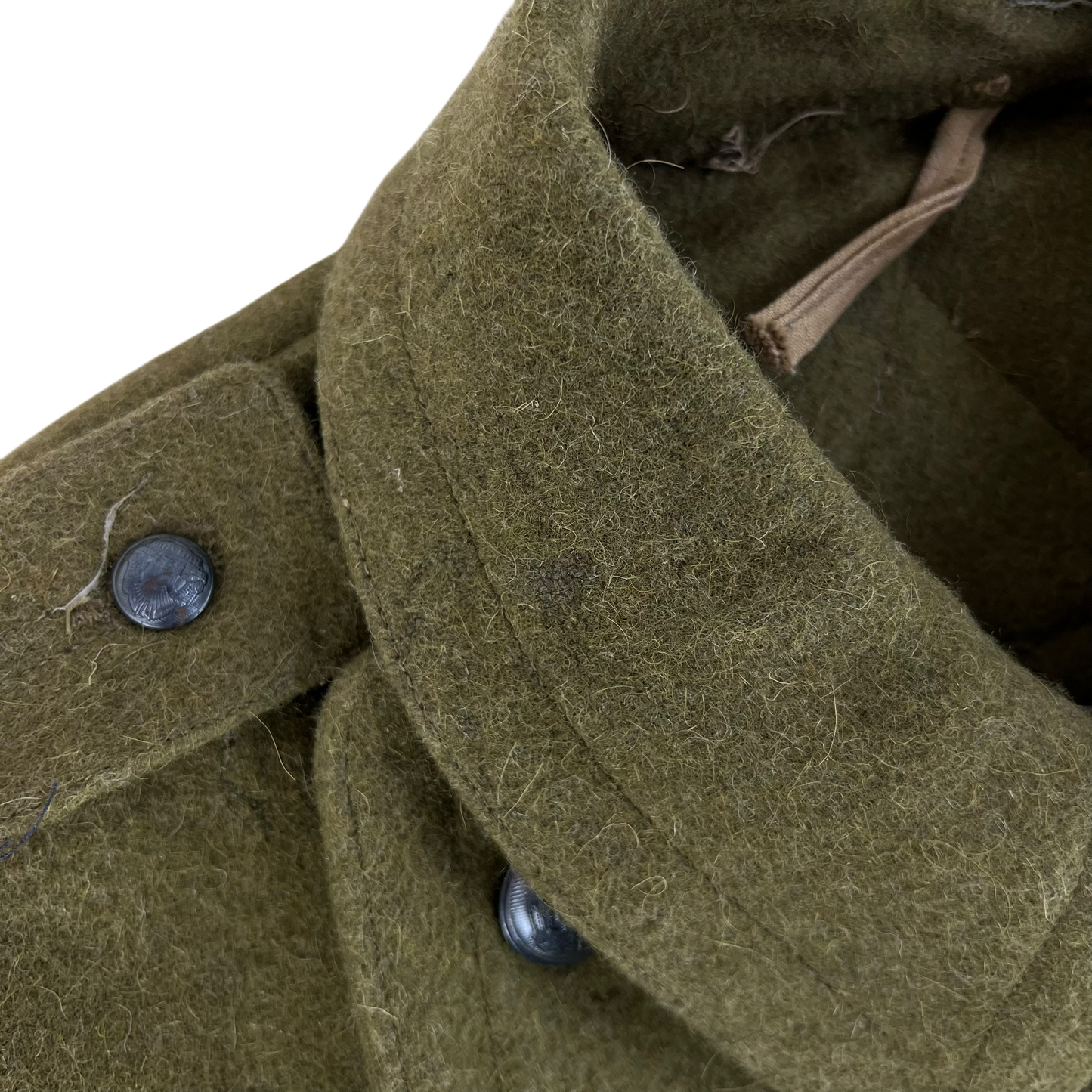 Romanian People's Army Khaki Wool Greatcoat - Medium