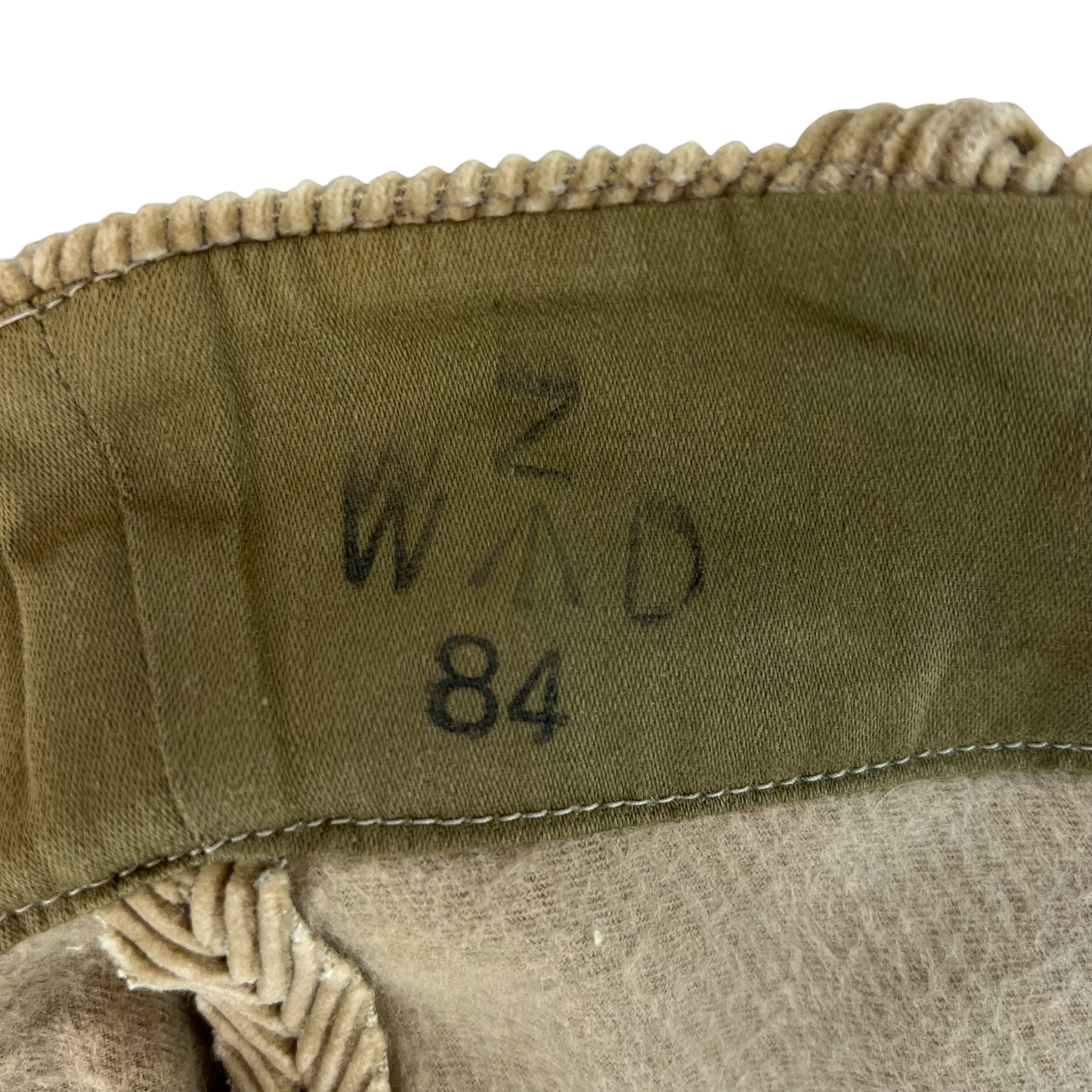 British Army WW2 Women's Land Army Corduroy Breeches - W26 SIZE 0