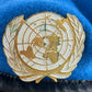 British Army Beret UN Blue w/ Badge - Medium 58cm