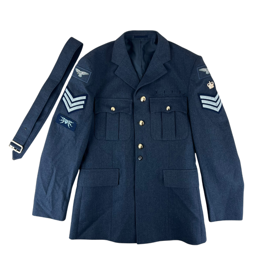 British Royal Air Force No. 1 O.A. Dress Jacket w/ Belt - Large