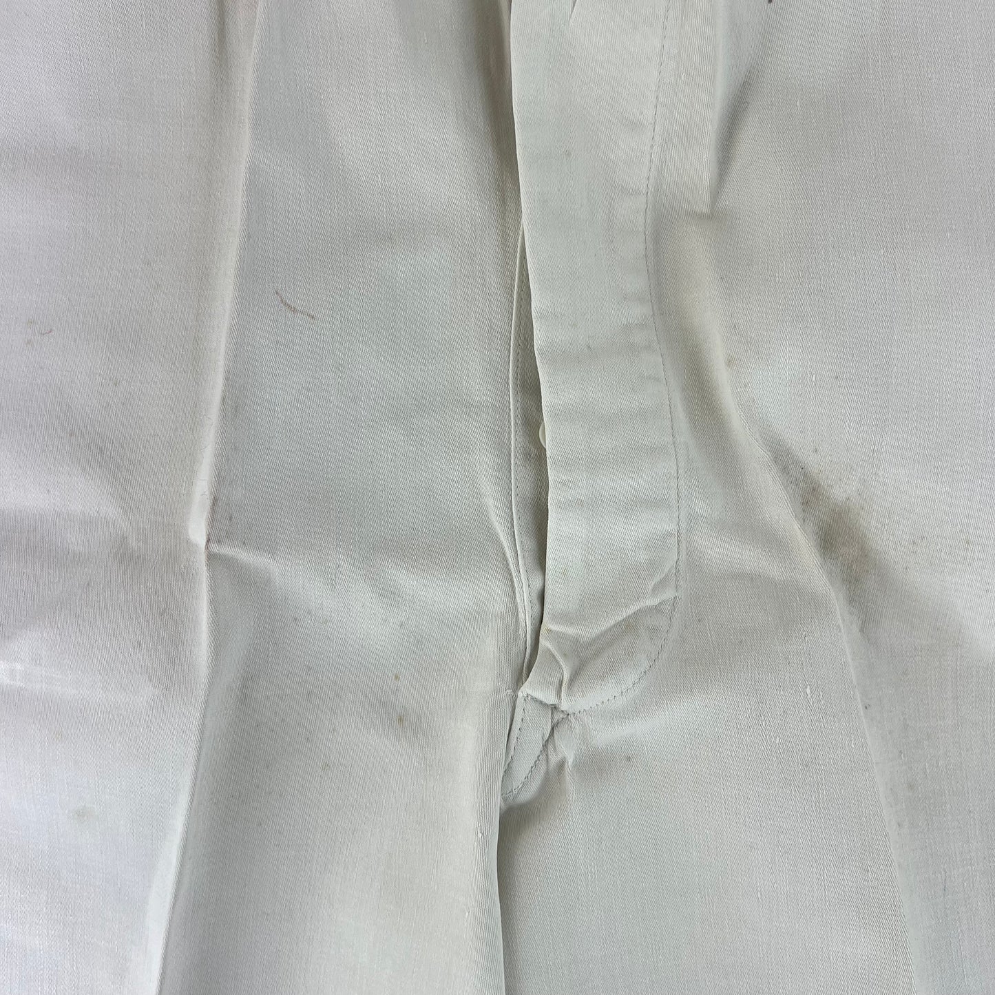 British Merchant Navy 40s 50s CC41 Tropical White Trousers - W40 L31