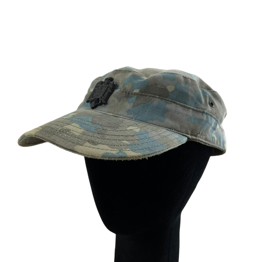 Romanian Air Force M2017 Blue Camouflage Cap - Small 55cm