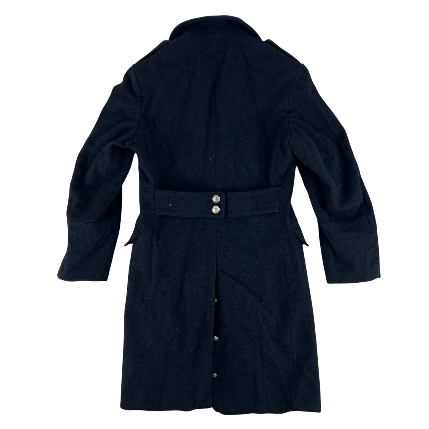 Finnish Navy M65 Wool Blend Greatcoat - Medium