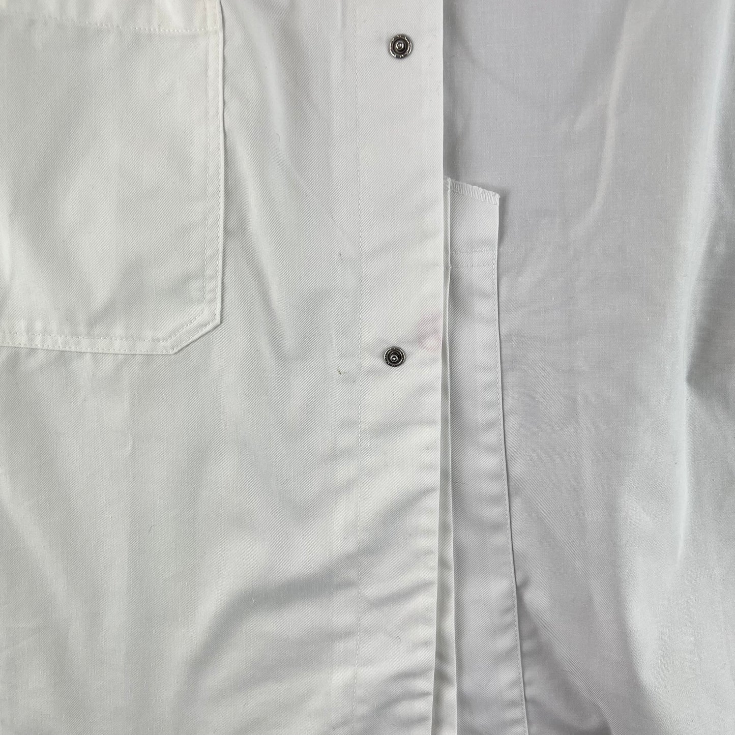 British Royal Navy White Dust Coat Overall - X Large