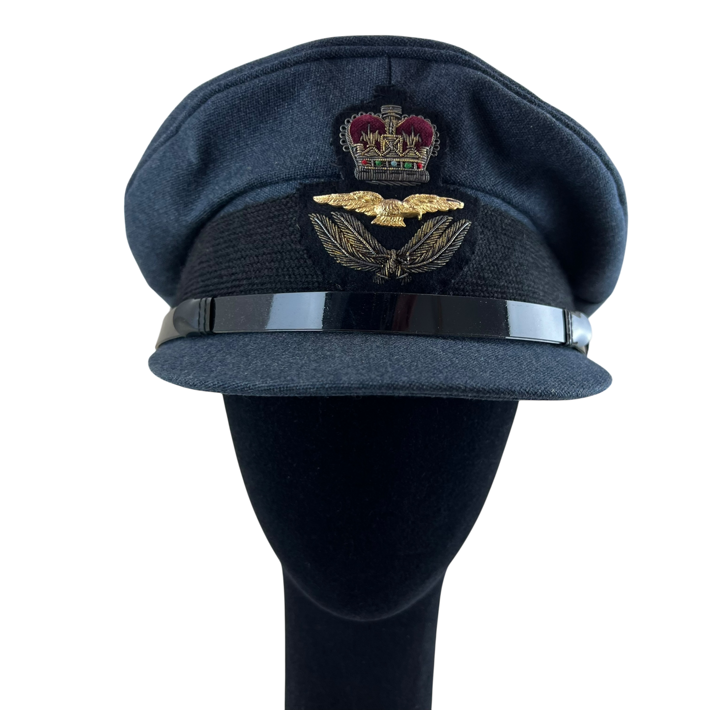 British RAF Officer's Peaked Dress Cap - Large