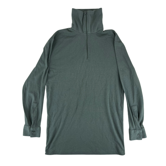 French Army Norgie Pullover 80s Sage Grey - Medium