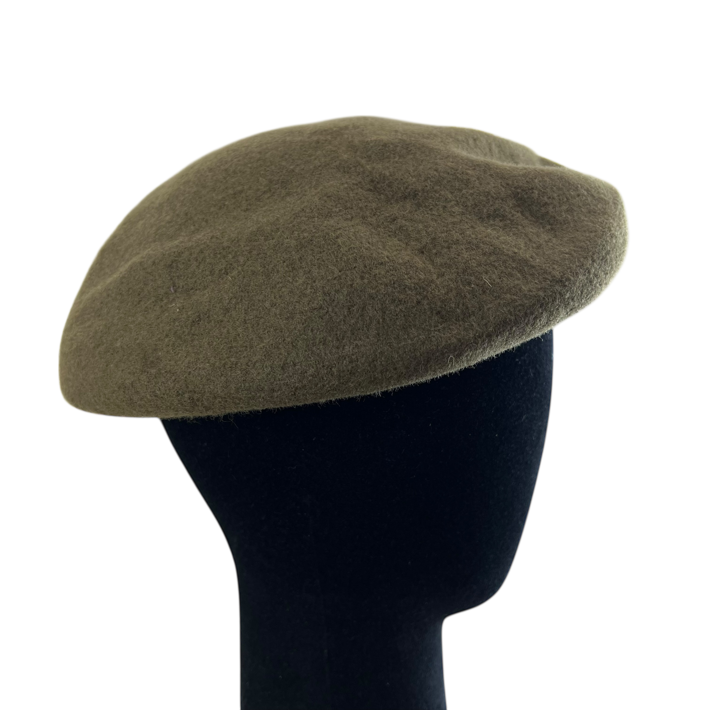 British Army Khaki Beret w/ Badge - Royal Anglian - Medium 58cm