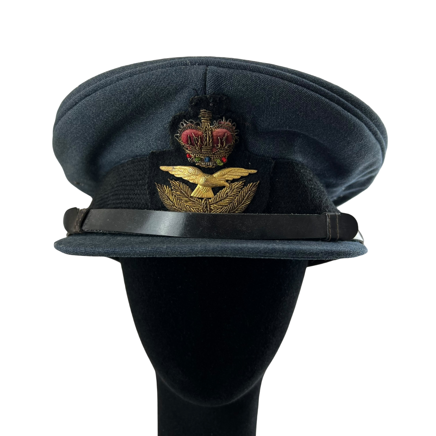 British RAF 60s No. 1 Warrant Officer's Dress Cap - Medium 57cm