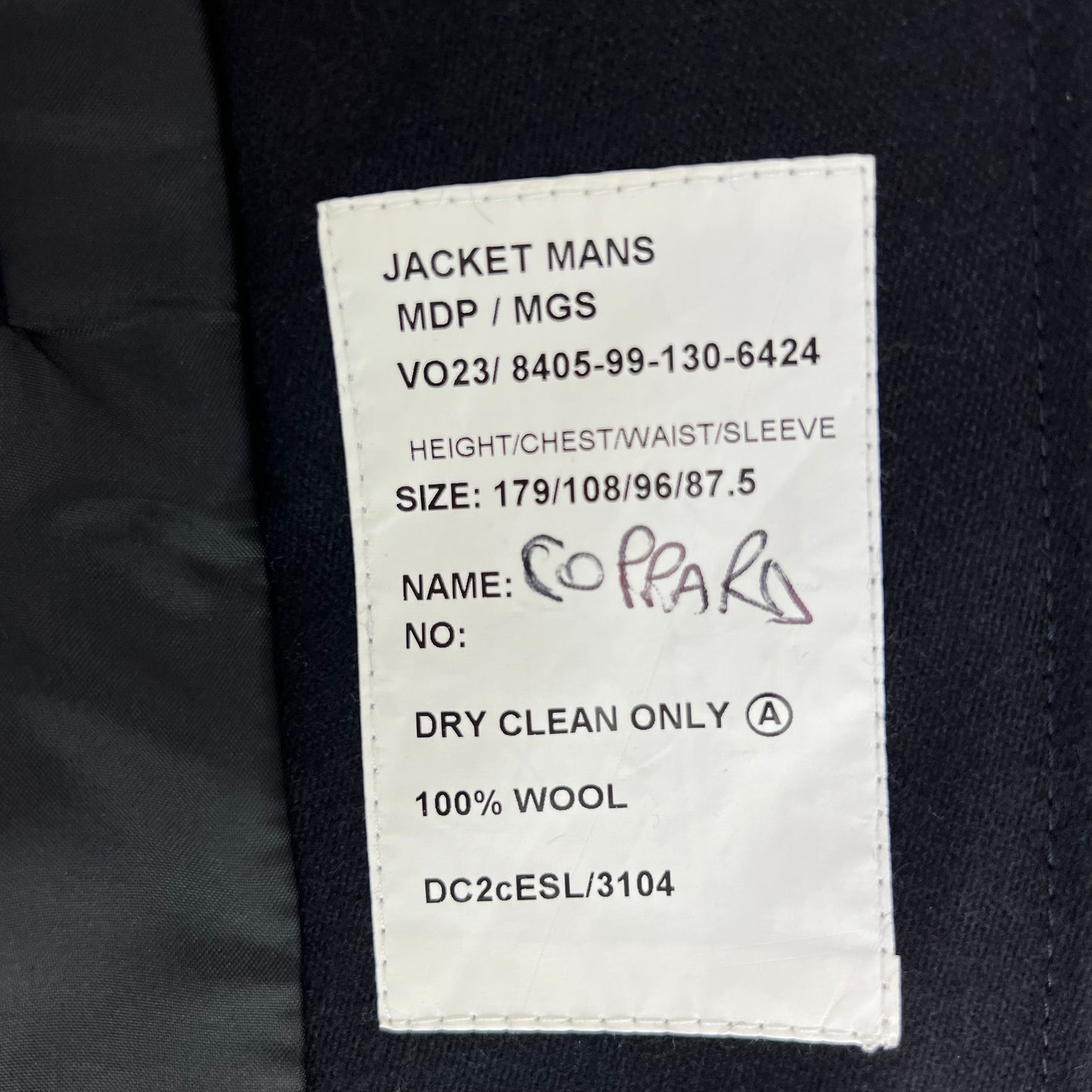 British Ministry of Defence Police Dress Jacket - Large