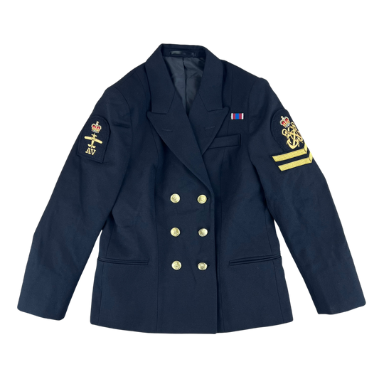 British Royal Navy Women's No. 1B Dress Jacket - Petty Officer | Small 88S | Grade 1