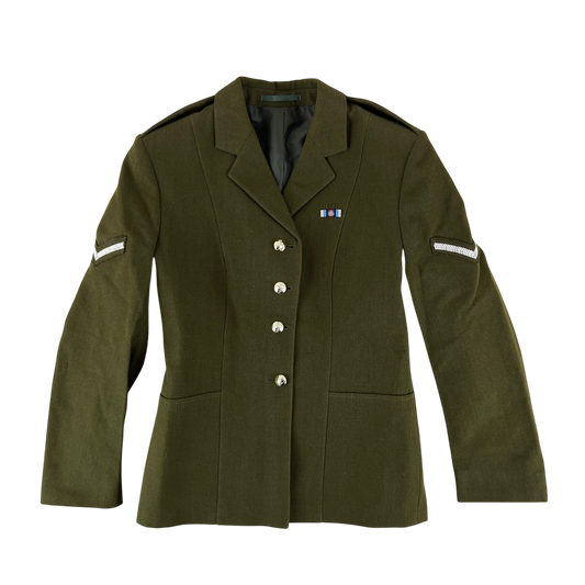 British Army 1980 Pattern Women's No. 2 Olive Green Dress Jacket - REME - Small 162/96