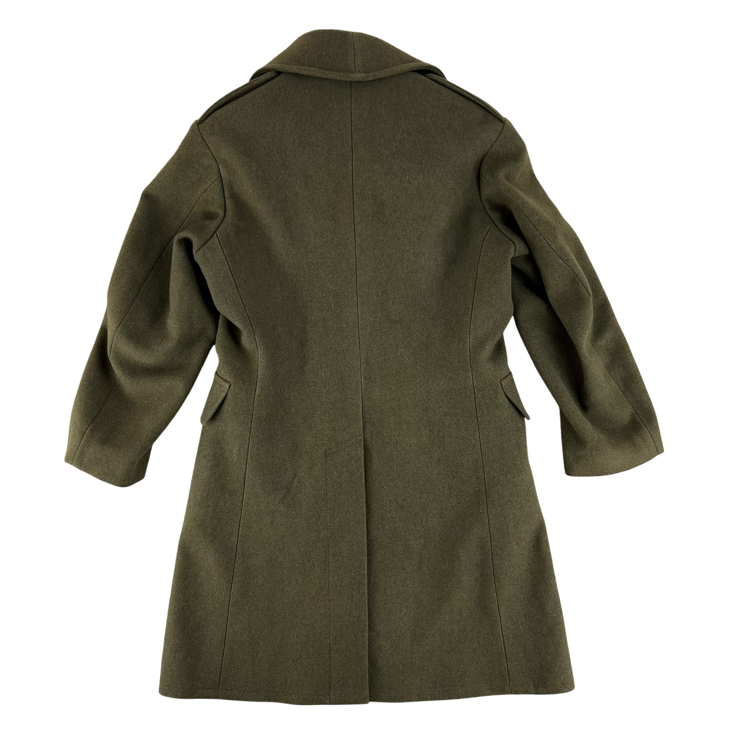 British Army Khaki Wool Greatcoat - Colonels & Brigadiers - Medium