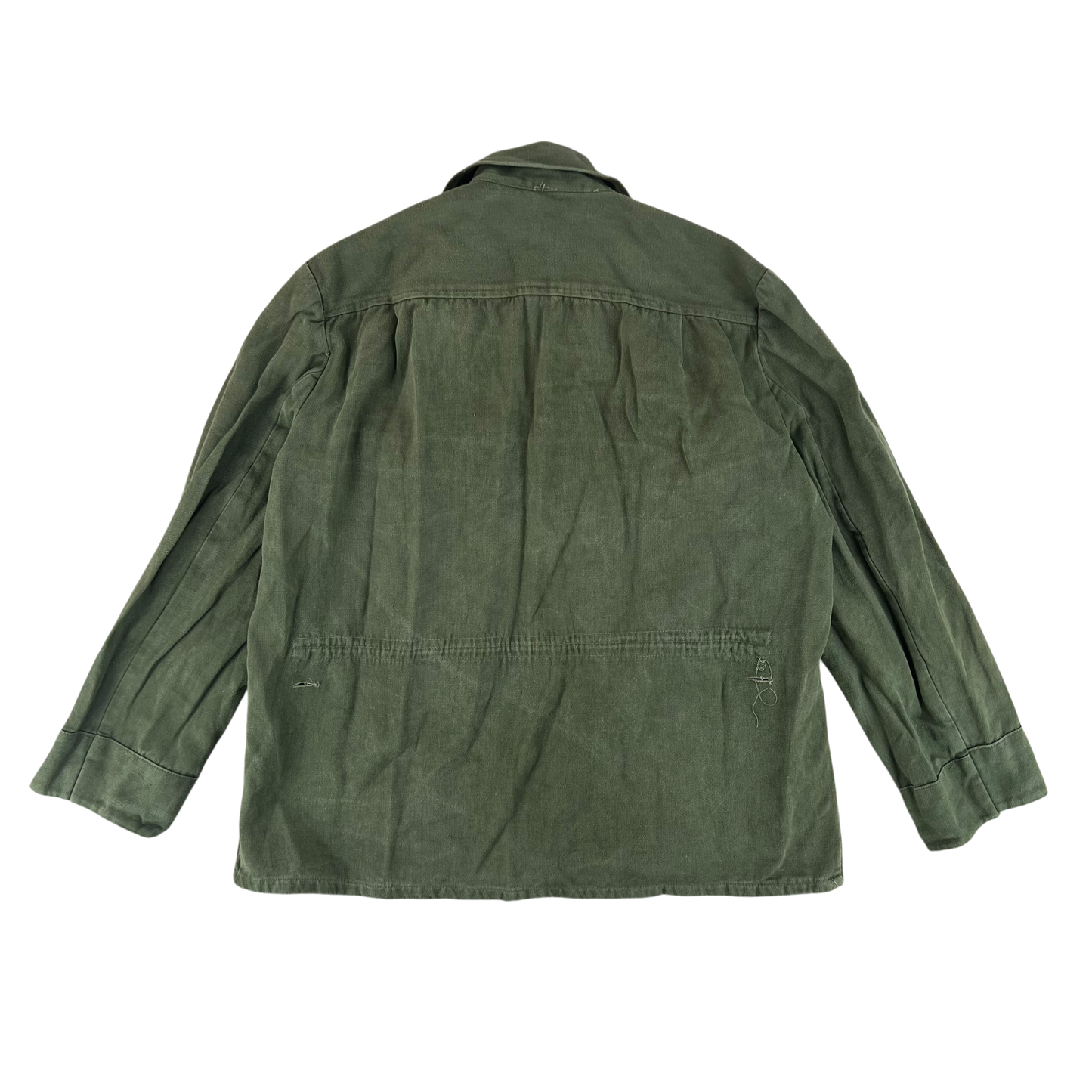 Bulgarian People's Army Olive Green Cossack Shirt - Large