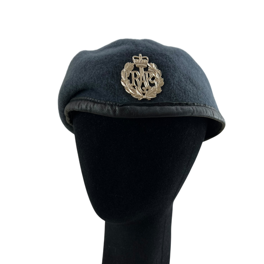 British RAF Beret w/ Badge - Large 59cm