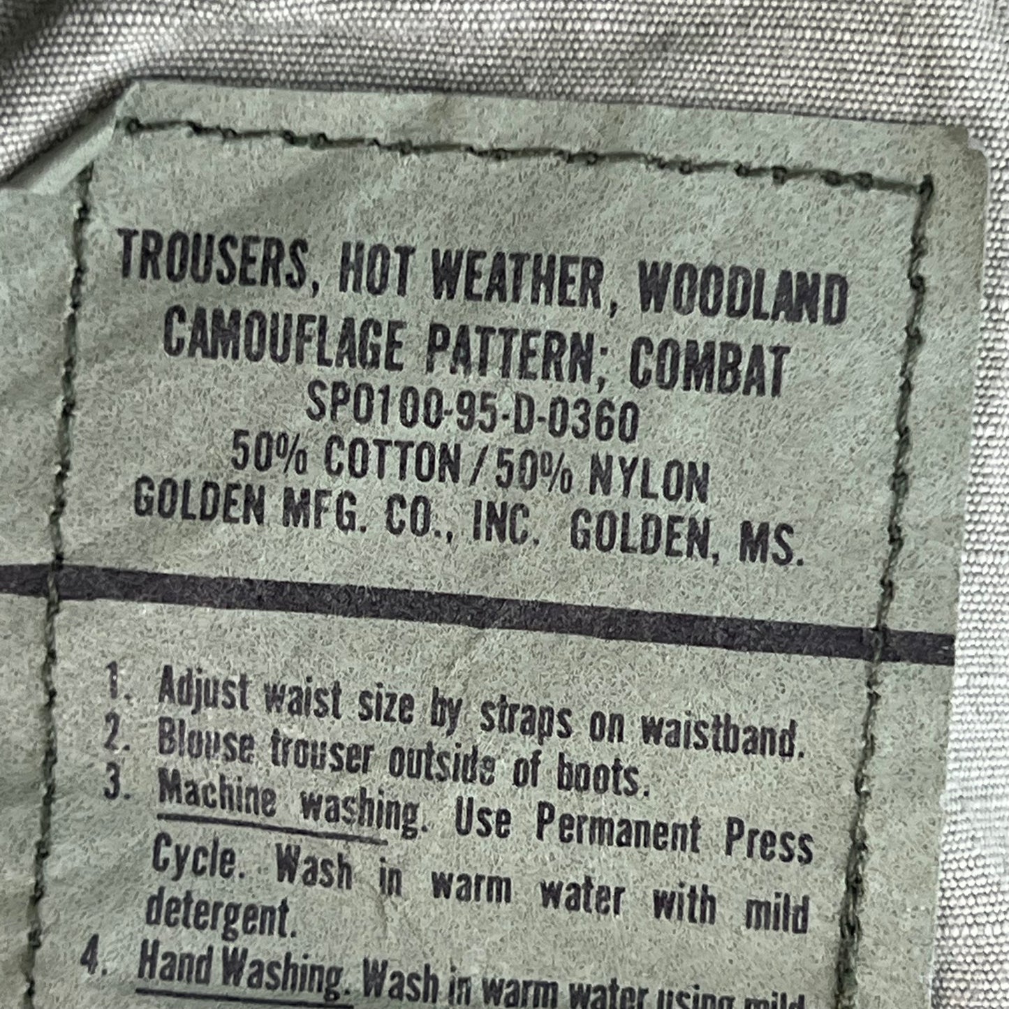 US Army M81 Woodland Camouflage Shorts - W38
