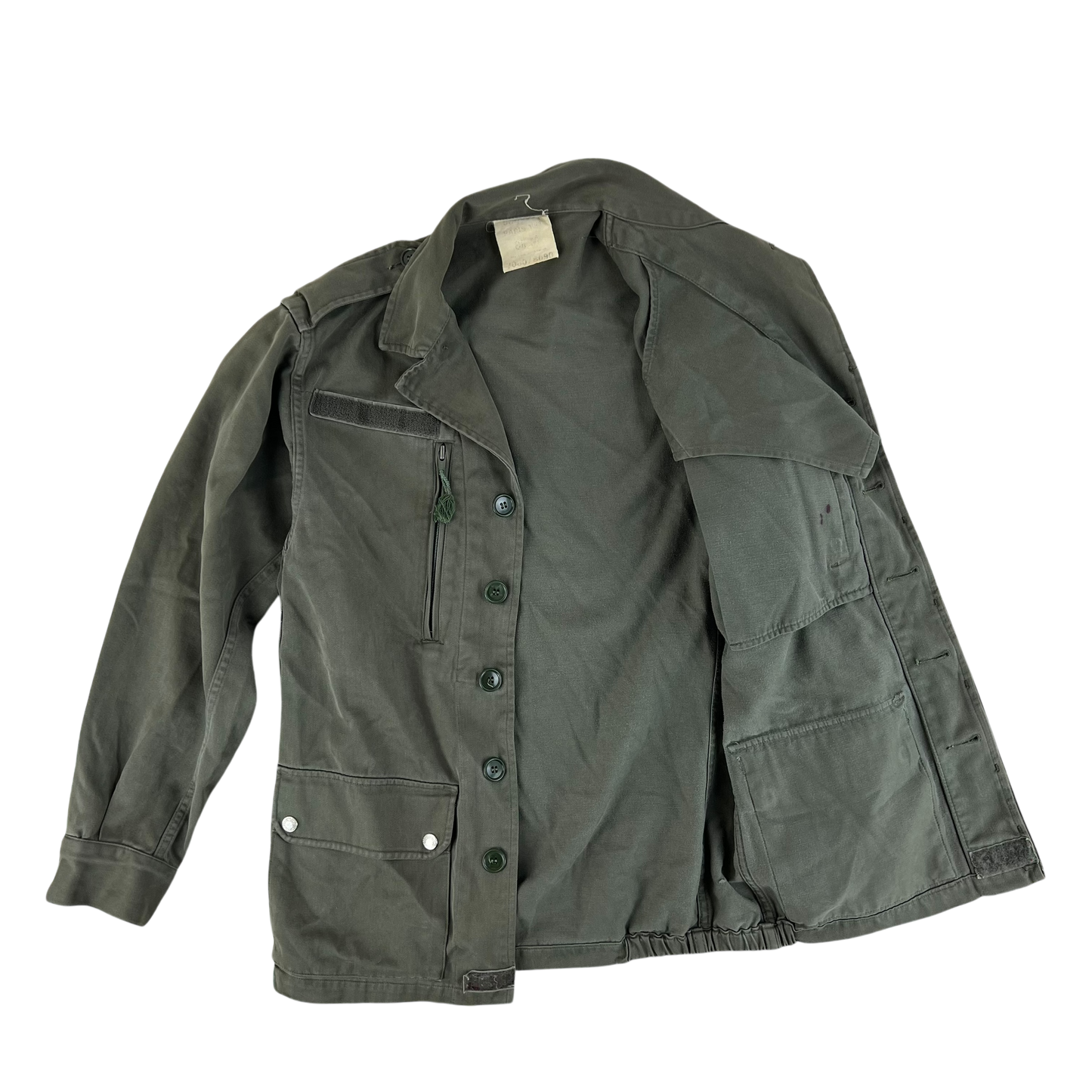 French Army F1 Olive Green Lightweight Jacket - Small