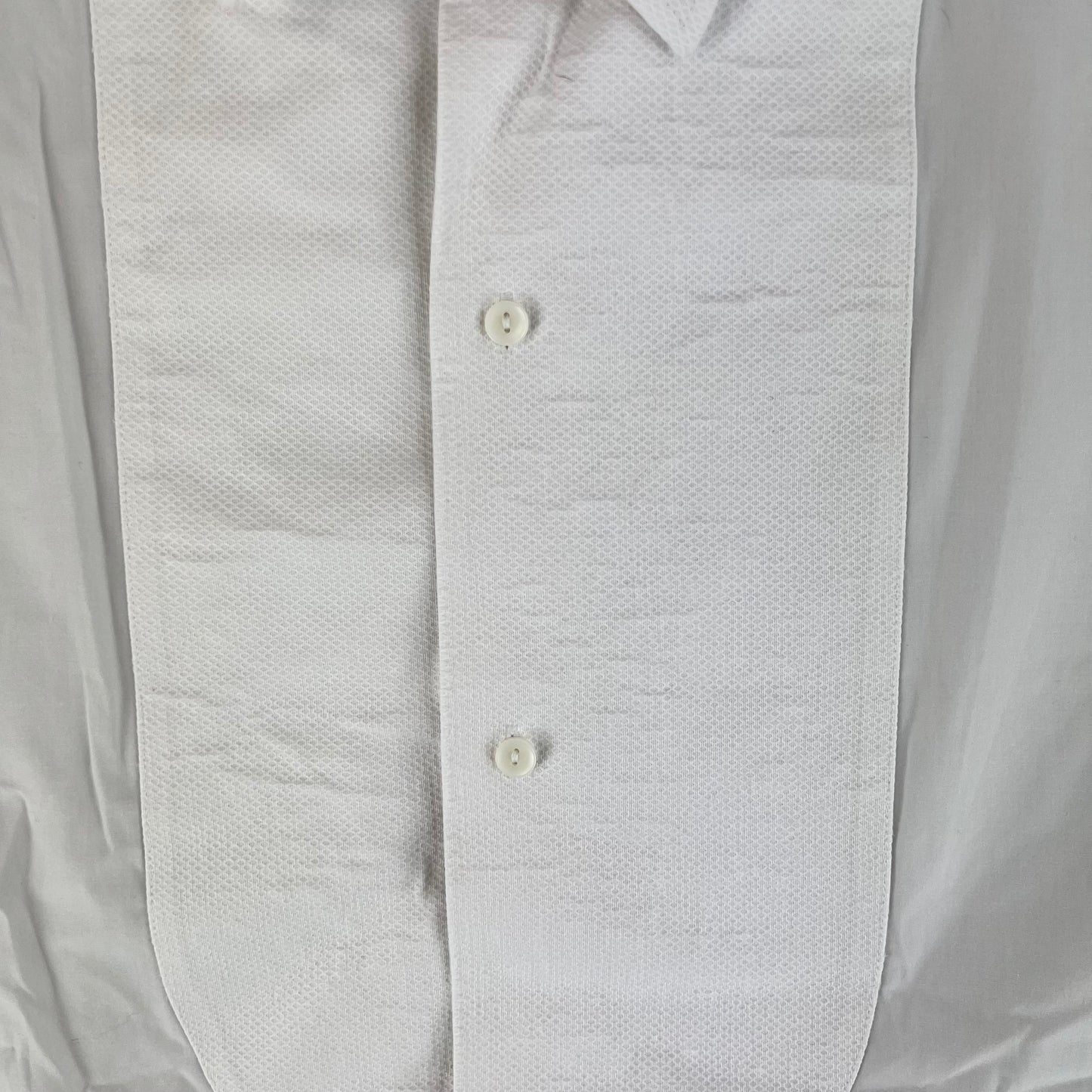 British Army White Marcella Mess Dress Shirt - Medium