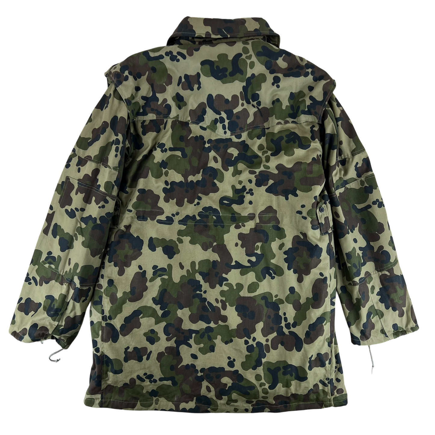 Romanian Army M1994 Fleck Leaf Camouflage Parka w/ Winter Liner - Large