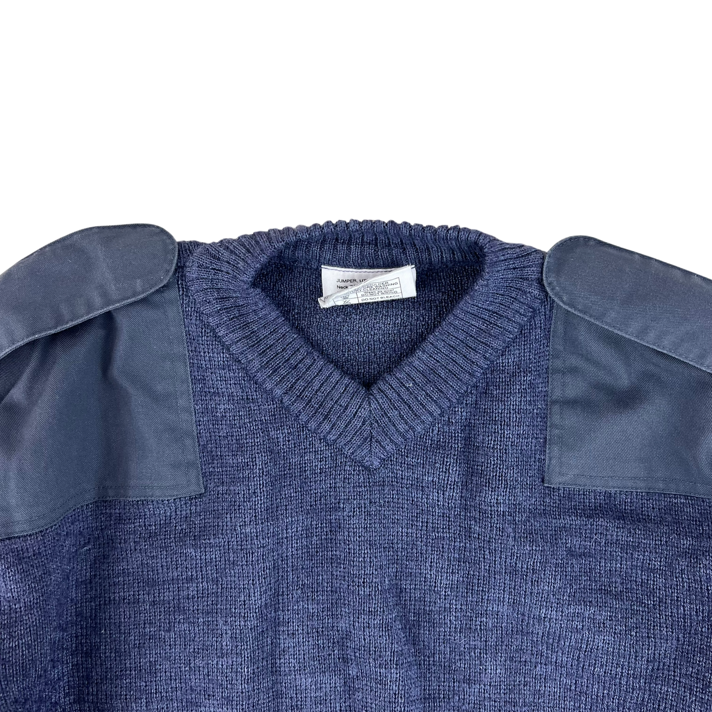British RAF Wool V Neck Pullover Jersey Jumper - Medium 94cm