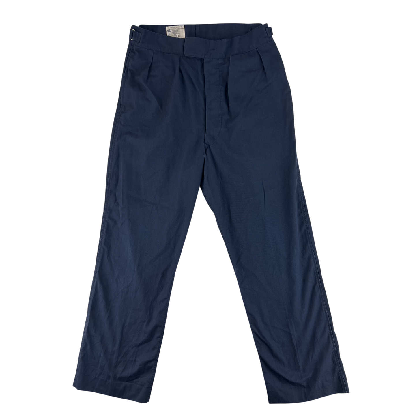 British Royal Navy Poly-Cotton Working Dress Trousers - W36 L31