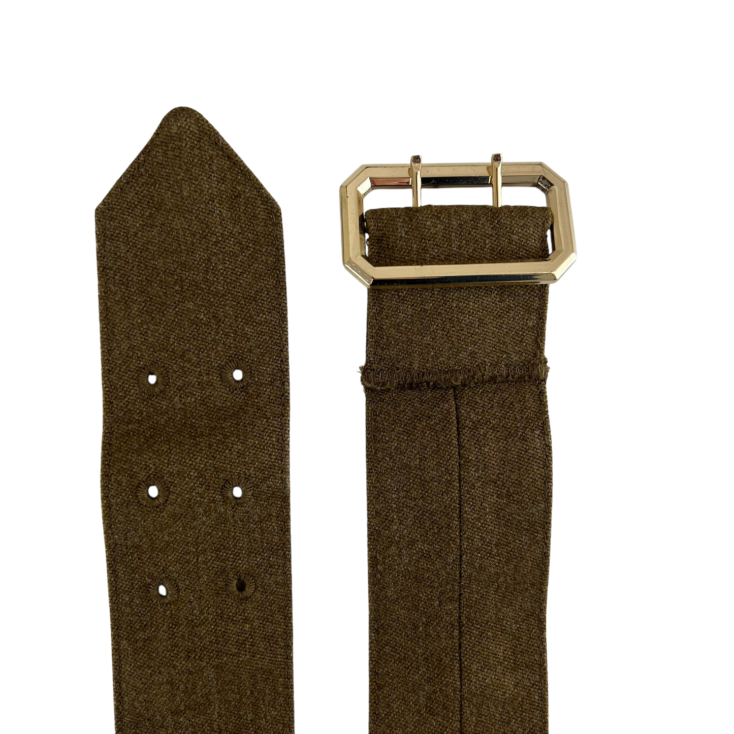 British Army No2 Dress Barracks Brown FAD Belt w/ Staybrite Buckle