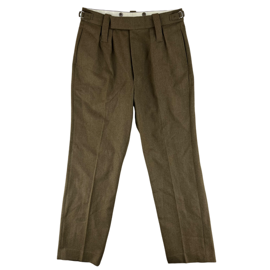 British Army Brown Officer's No. 2 Dress Trousers - W34 L32