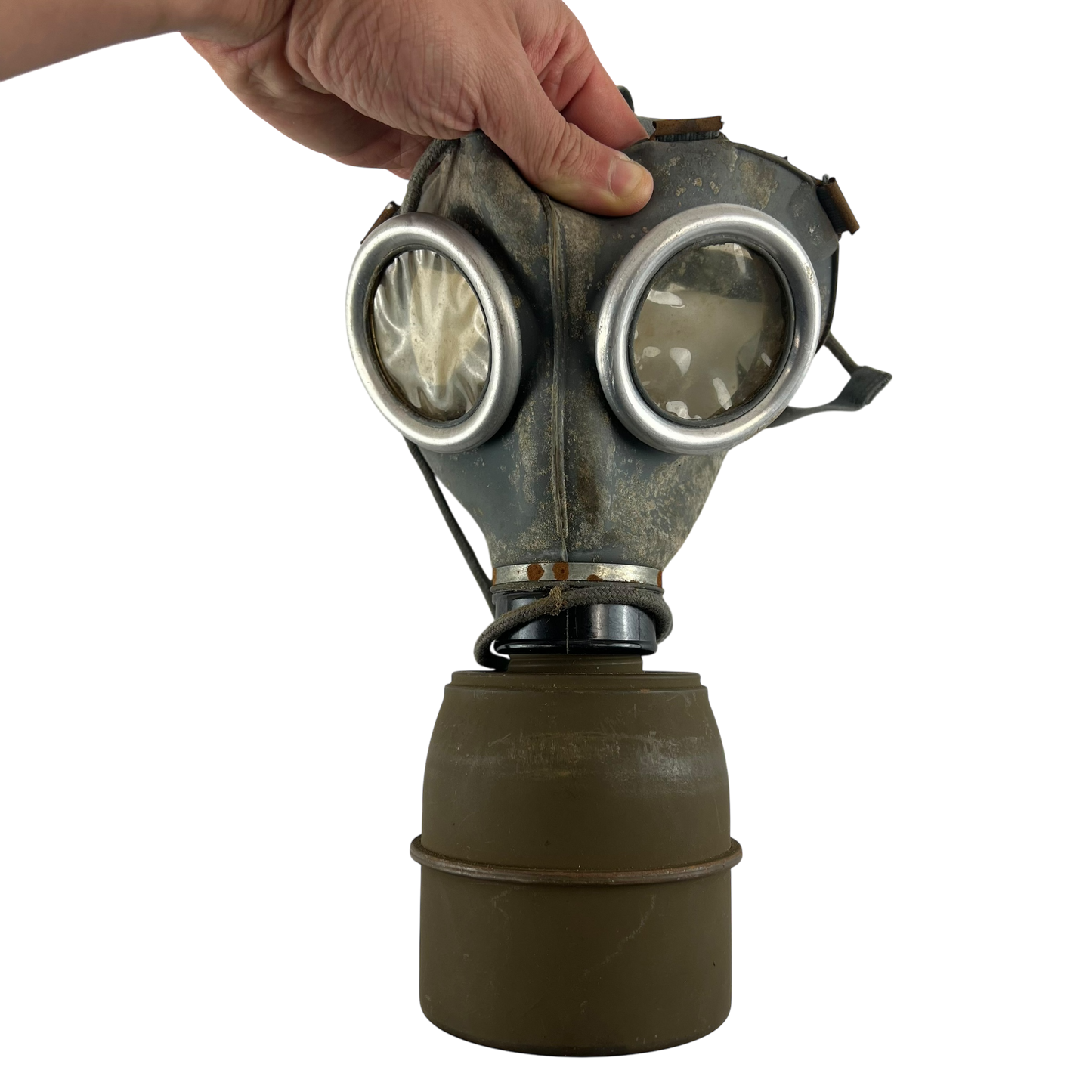 Belgian Army L-702 WW2 Gas Mask Complete Kit