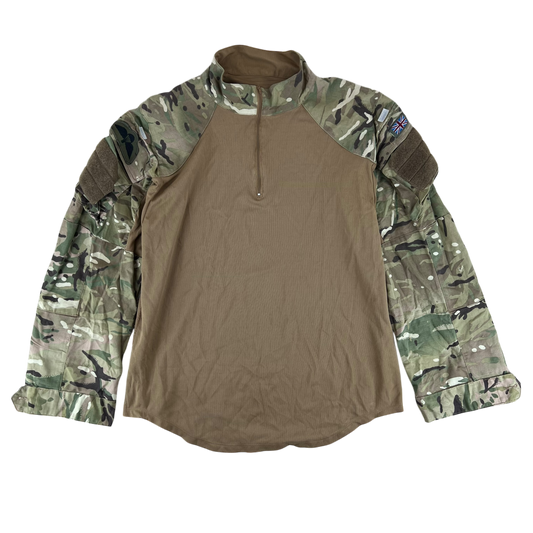 British Army MTP Camouflage Brown UBACS Combat Shirt - Large