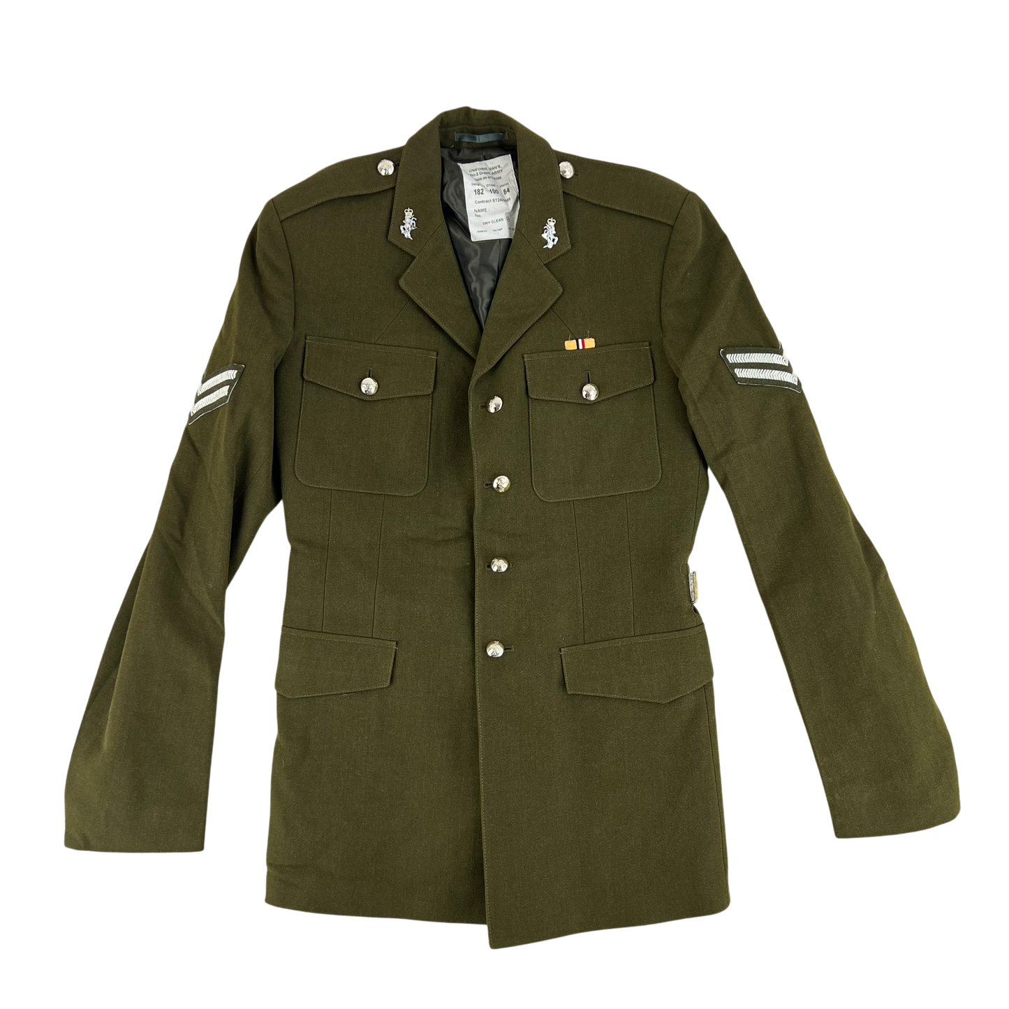 British Army No. 2 Dress Khaki Jacket - REME - Medium 182/100