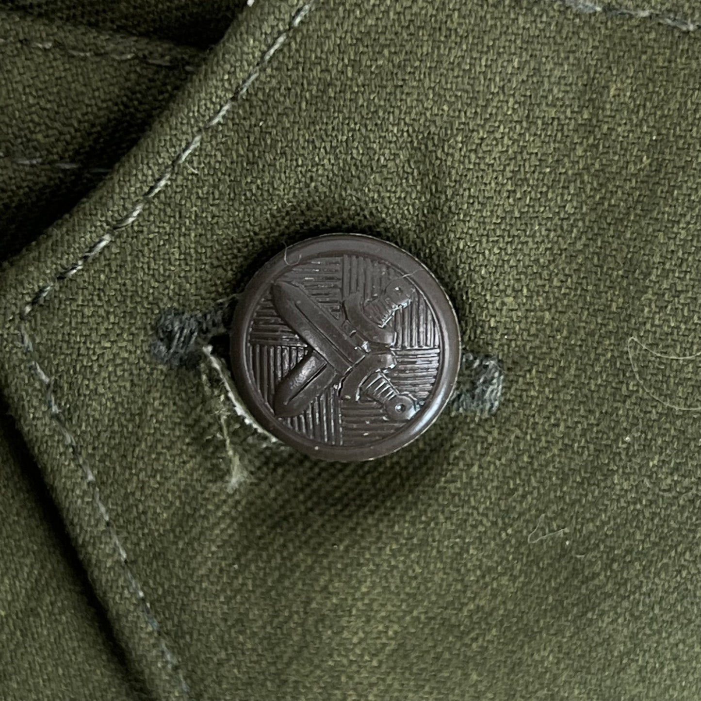 Czechoslovak Army M85 Field Parka w/ Belt Olive Green - X Large