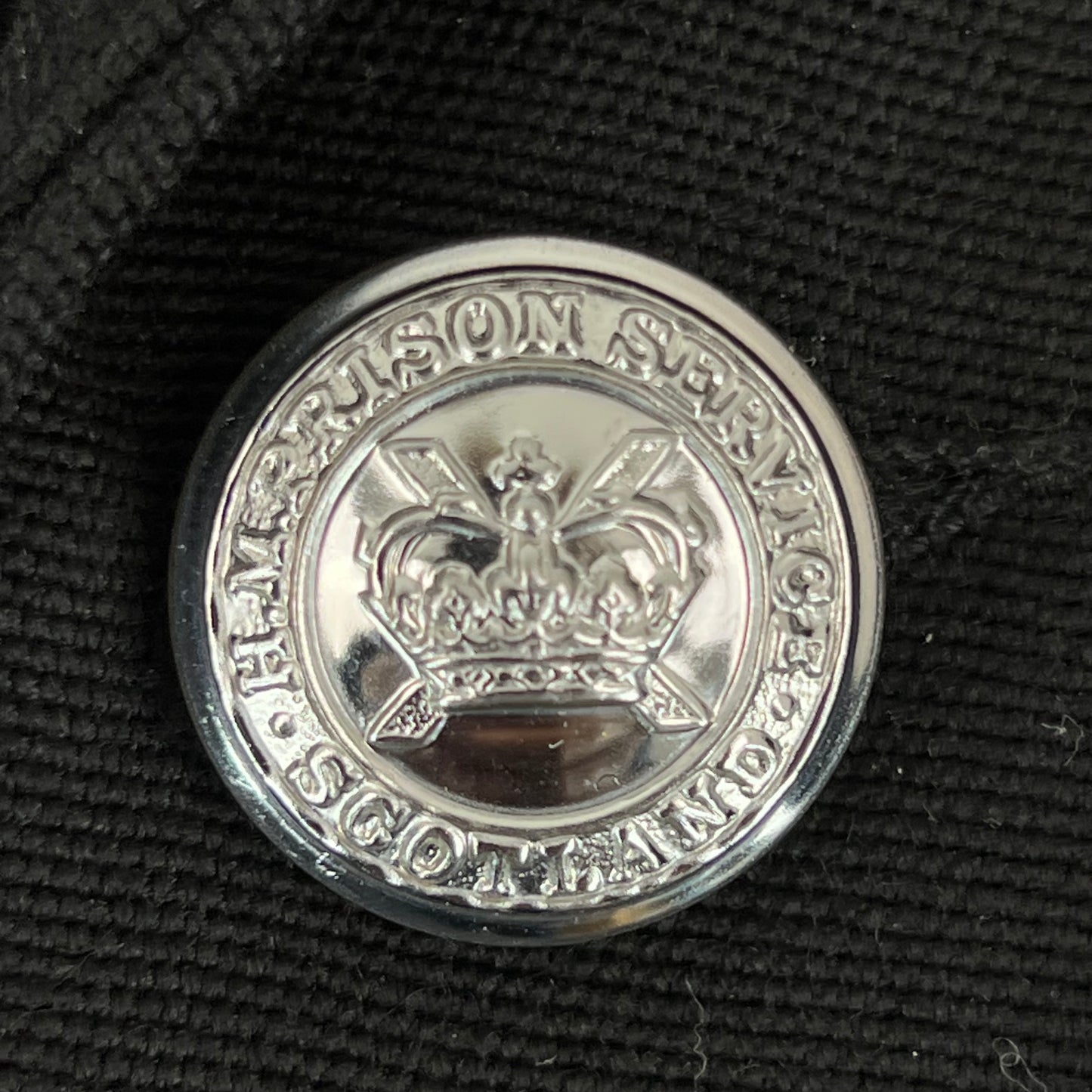 British Police Black Dress Jacket - HM Prison Services Scotland - Medium