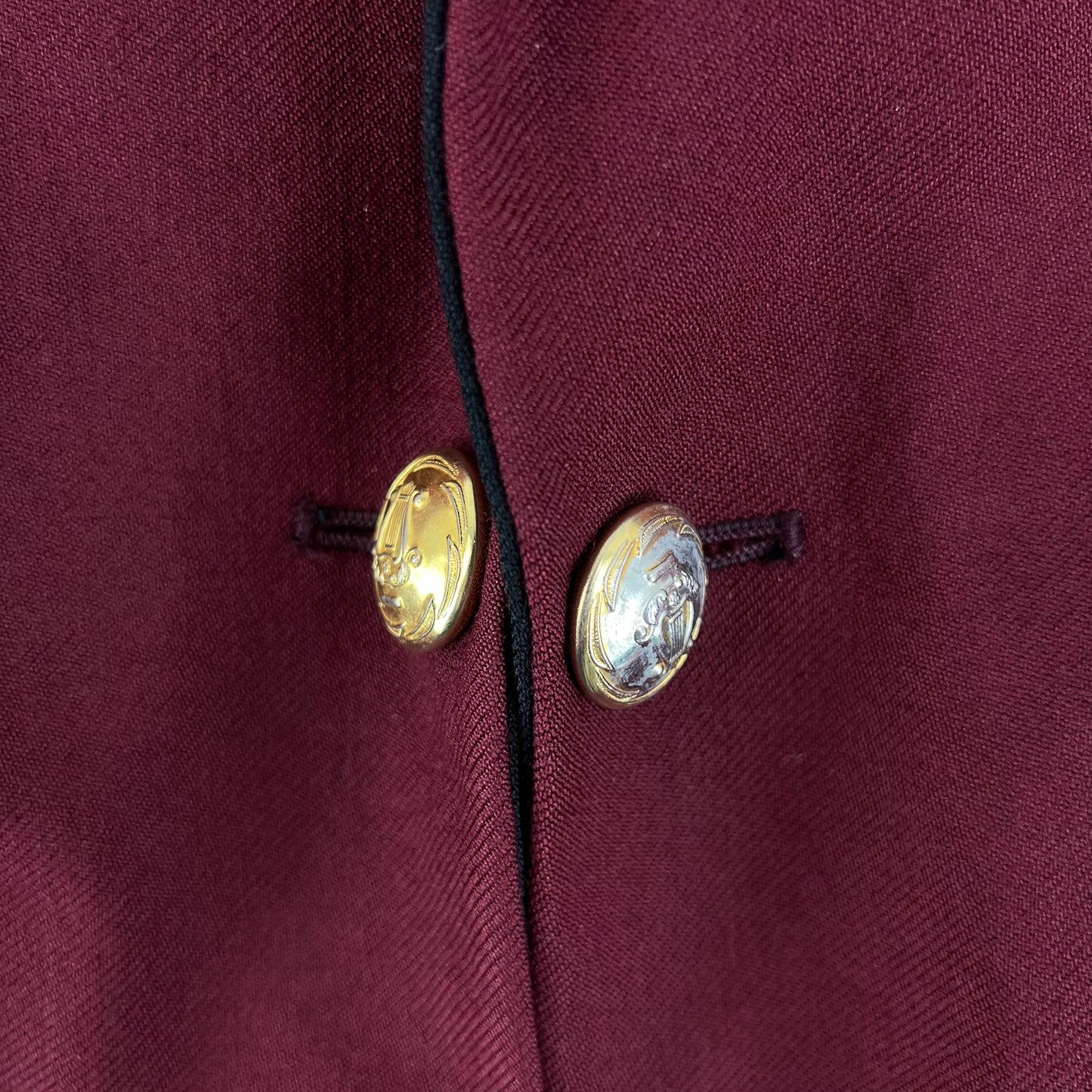 British Army Musician's Burgundy Performance Jacket - Medium