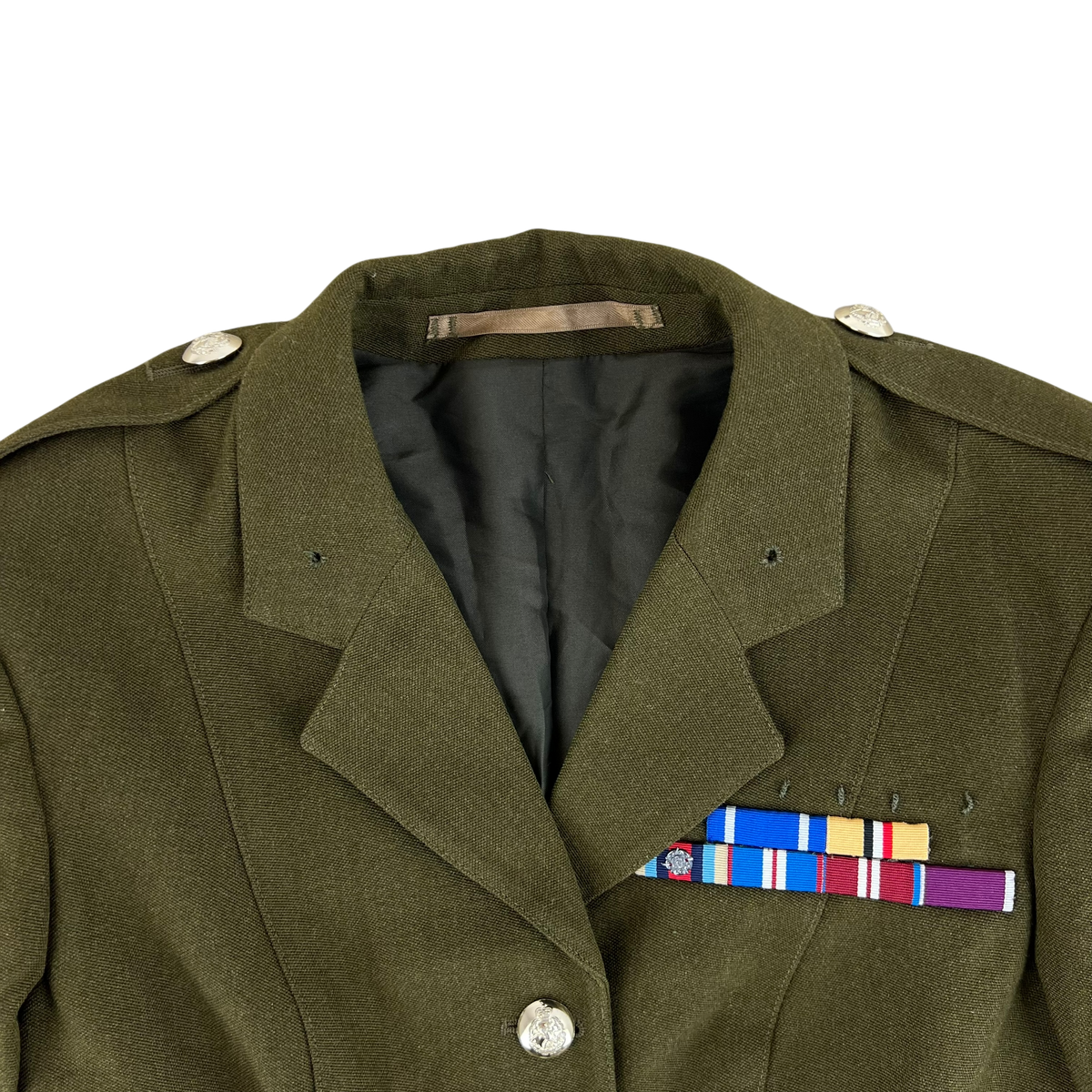 British Army Women's No. 2 Olive Green Dress Jacket - RADC - Small 162/88
