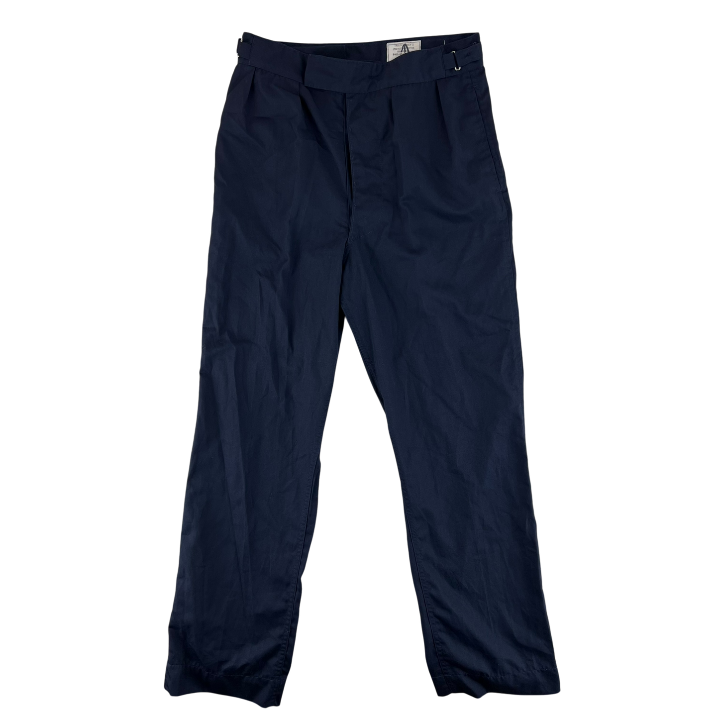 British Royal Navy Poly-Cotton Working Dress Trousers - W32 L31