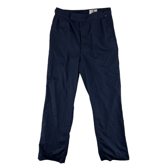 British Royal Navy Poly-Cotton Working Dress Trousers - W32 L31