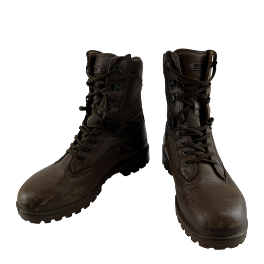 British Army YDS Kestrel Brown Patrol Boots - Size 9M