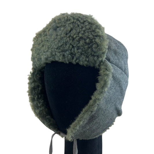 Finnish Army M39 Wool Ushanka Cap - Small