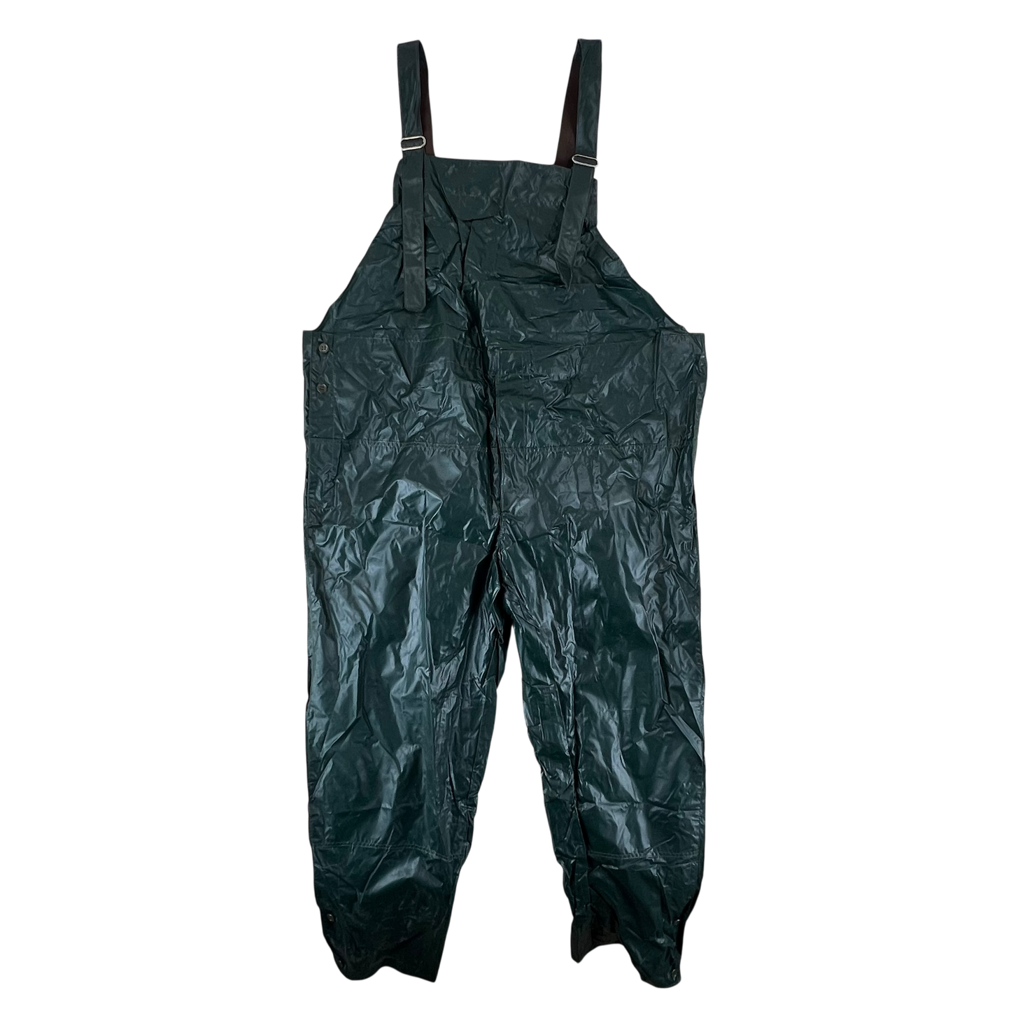 Czechoslovak Army Waterproof Bibbed Overalls - W50 L30